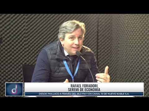 Seremi de Economía Rafael Foradori - Entrevistas en Hora 13