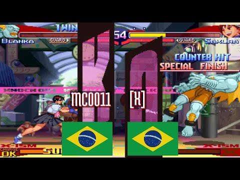 FT5 @sfa3: MC0011 (BR) vs [X] (BR) [Street Fighter Alpha 3 Fightcade] Apr 24