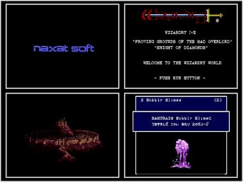 Wizardry 1&2 PCE-SCD NAXAT版 戦闘曲 採譜 MIDI