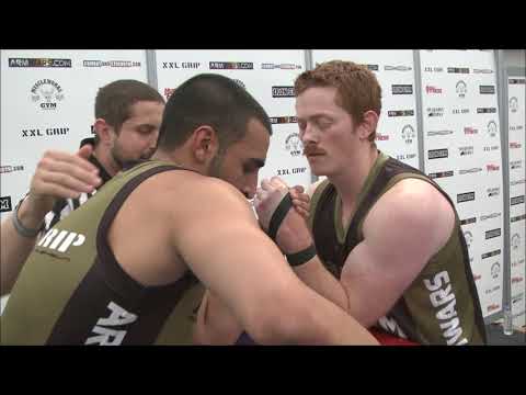 Arm Wars | Armwrestling | Najran UK v Bowen AUS | Left