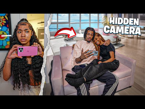 I SET UP A HIDDEN CAMERA ON MIYA & TRAY *CRAZY ENDING*