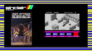 ANT ATTACK - ZX Spectrum Game Review
