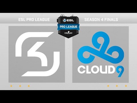 CS:GO - SK vs. Cloud9 [Dust2] - Group B - ESL Pro League Season 4 Finals