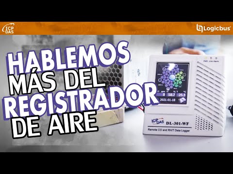 Registrador de aire, prueba de fuego - ICP DAS