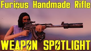 Fallout 76: Weapon Spotlights: Furious Handmade Rifle