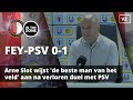 Arne Slot wijst 'de beste man van het veld' aan na verloren duel met PSV