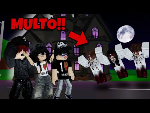 Exploring the HAUNTED ABANDONED MANSION sa BROOKHAVEN!  May MULTO! (BROOKHAVEN RP TAGALOG)