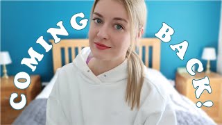 Coming back - Life update and plans for my channel!