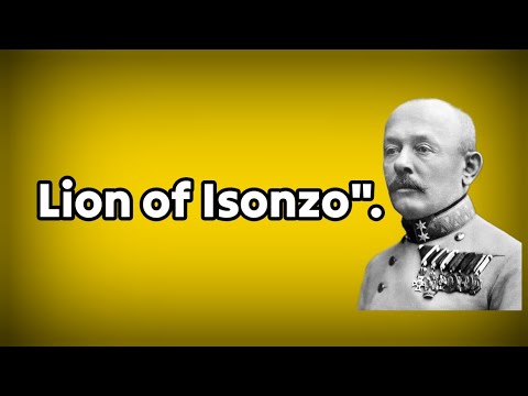 The Tragic downfall of  Lion of Isonzo"- Svetozar Boroević. history of world war 1
