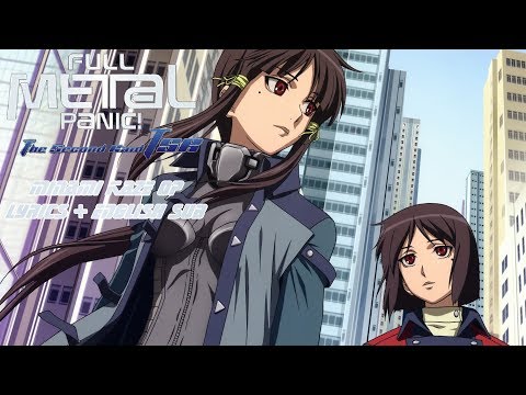 FMP Full Metal Panic The Second Raid OP Minami Kaze + Lyrics + English Sub