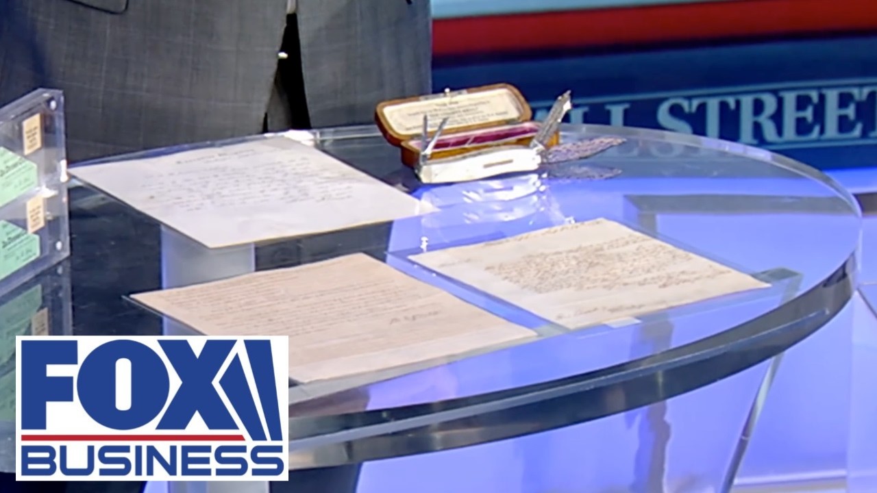 Rare American artifacts head to auction for America's 250th birthday
