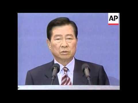 SOUTH KOREA: PRESIDENT KIM DAE-JUNG RETURNS