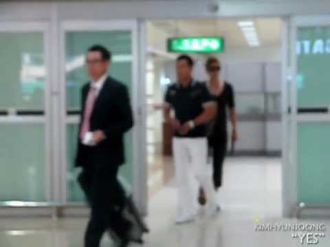 [fancam] 110804 Kim hyun joong_Gimpo airport