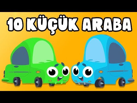 10 KÜÇÜK ARABA  | Arabalı Şarkılar | Mini Anima Çocuk Şarkısı