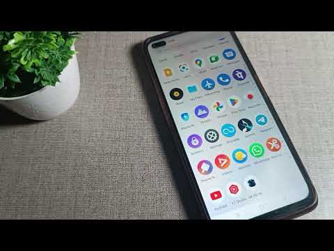 How to decrease icons size in realme x50 pro phone, decrease icons size