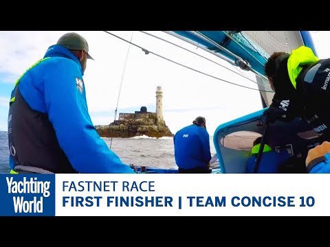 First Finisher of Rolex Fastnet Race 2017 | Trimaran Concise 10 | Yachting World