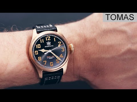 39mm Bronze Pilot watch from Steeldive review