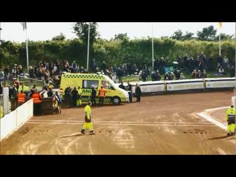 Brutal speedway crash, Greg Hancock and Martin Vaculik