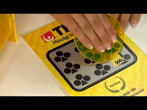 Jannica skrapar Triss - Nyhetsmorgon (TV4)