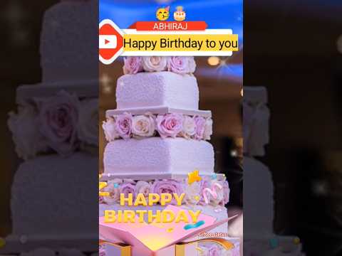 🎂First Birthday status 2025🎂 Happy Birthday to you abhiraj 🎂