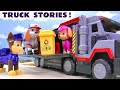 Fun Toy Paw Patrol Truck Rescue Stories with Big Trucks Al