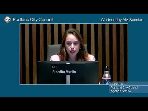 Portland City Council AM Session 03/04/26