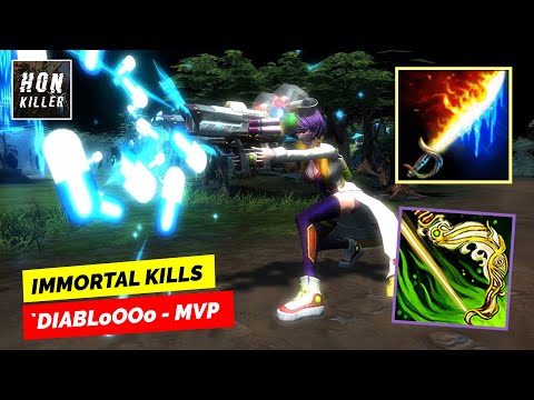 HoN Flint Beastwood DAWNBRINGER with WINGBOW