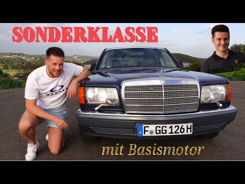 Der bescheidene Kanzler - Mercedes W126 260SE mit ganz wenig drin