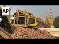 Earthquake Damage In Myanmar S Second Largest City Mandalay