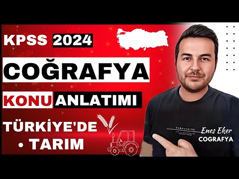 , title : '33)   KPSS 2024 I Türkiye'de Tarım  I Enes Hoca #kpsscoğrafya #kpss2024'