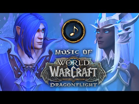 Kalecgos & Sindragosa / Tuskarr Funeral Cutscenes - Music of WoW: Dragonflight