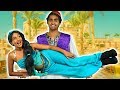 ALADDIN SAVES JASMINE FROM JAFAR With Elsa And Anna Belle And Maleficent Totally TV 2019