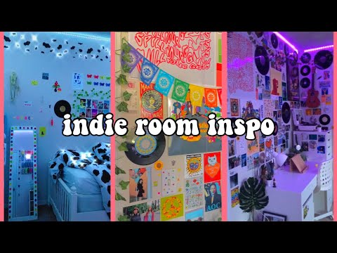 🌱🌈🍄indie aesthetic room inspiration tiktoks | how to make your room indie+indie room diys 🍄🌈🌱
