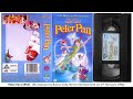 Peter Pan 1953 2nd February 1998 UK VHS