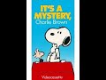 Opening To It S A Mystery Charlie Brown 1987 VHS