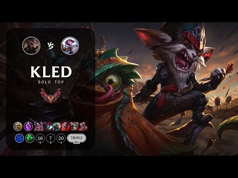 Kled Top vs Fiora - EUW Grandmaster Patch 13.15