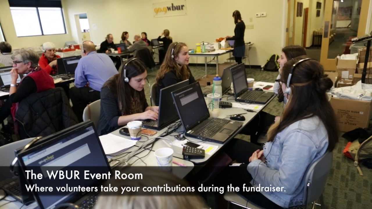 A Glimpse Inside A WBUR Fundraiser