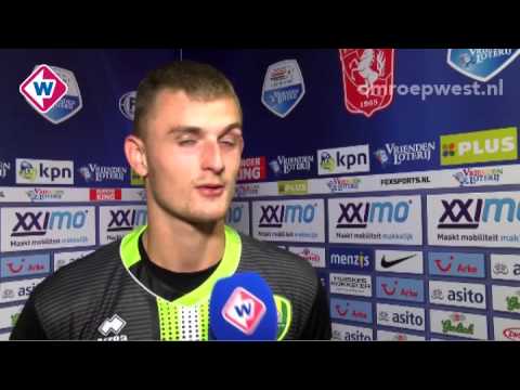 Reactie ADO-speler Martin Hansen na FC Twente - ADO Den Haag
