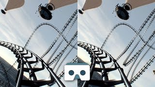 Extreme VR Roller Coaster: Virtual Reality 3D Video for Samsung Gear VR Box