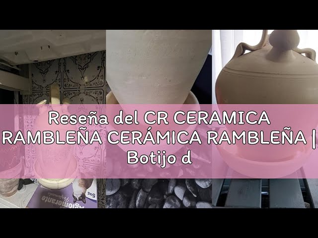Vídeo relacionado con CERÁMICA RAMBLEÑA | Hucha Cerdito de Barro Rojo Tradicional | Hucha Infantil | 100% Hecho a Mano | 22x13x15 cm