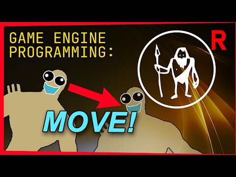 Game Engine Programming 052.1 - Updating entity transform components | C++ Game Engine