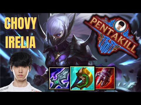 HLE CHOVY PENTAKILL WITH IRELIA | CHOVY PLAYS IRELIA IN ARAM MODE - PATCH 11.11