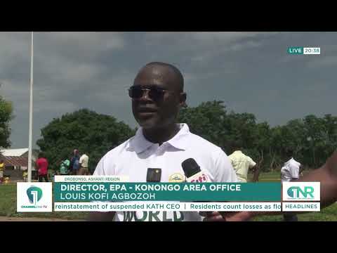 EPA Plants 500 Trees in Konongo to Mark World Environment Day
