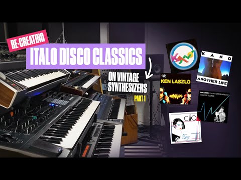 Italo Disco Classics Pt. 1 : Recreated on Synthesizers