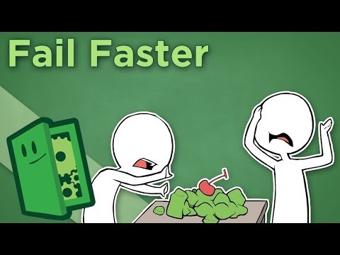 Fail Faster - A Mantra for Creative Thinkers - Extra Credits Video