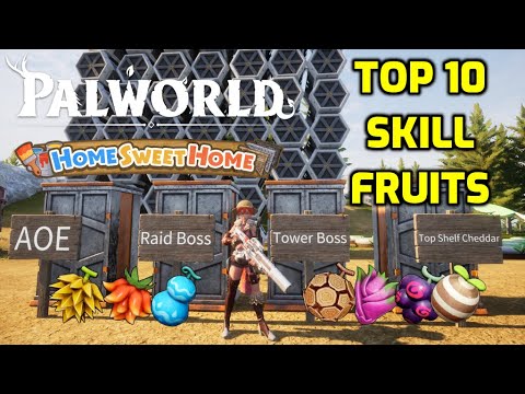 Palworld: Best 10 Skill Fruits in Palworld | The Only Attacks You Need!