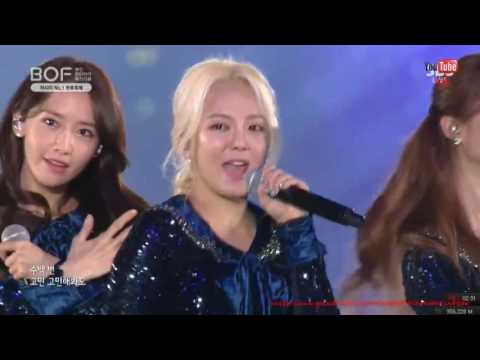 161001 SNSD 소녀시대 "LION HEART" performance Busan One Asia Festival - BOF 2016