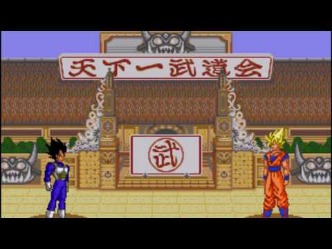 Dragon ball Z "Bu yu retsuden" Sega Genesis Vegeta (Subtitulado al Castellano)