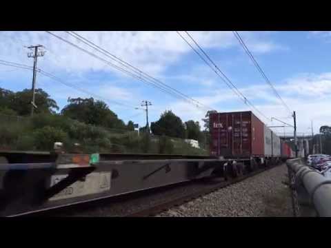 Danish MZ's with Qube 1411 at Narara - 14/4/15