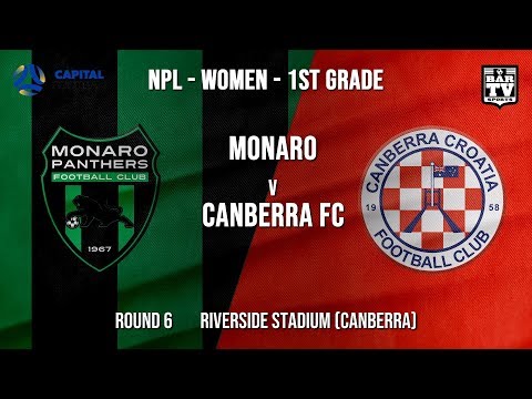 NPL Women - 1st Grade - Capital Football  - ROUND 6 - Monaro Panthers FC vs Canberra FC